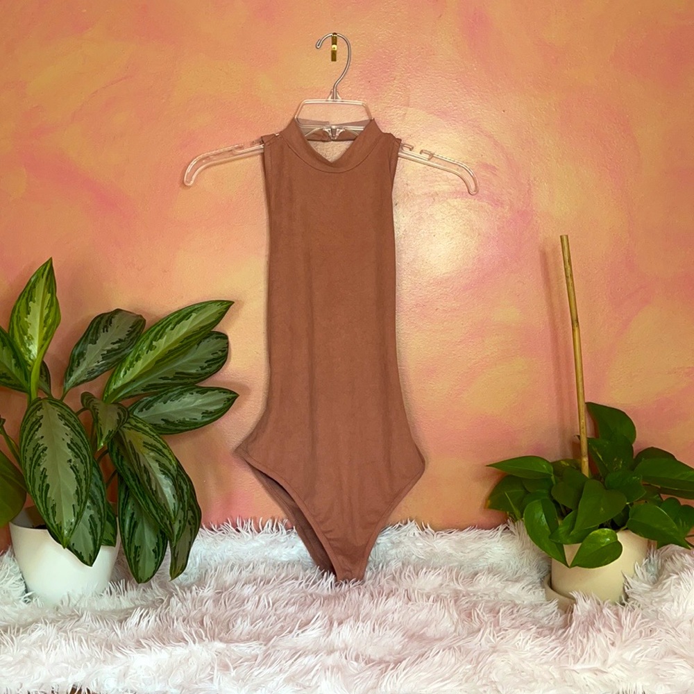 Forever 21 - Suede Bodysuit